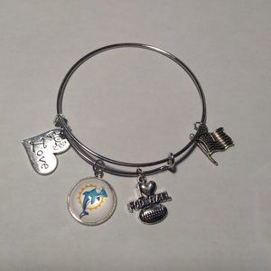 Miami Dolphins NFL Bracelet NEW